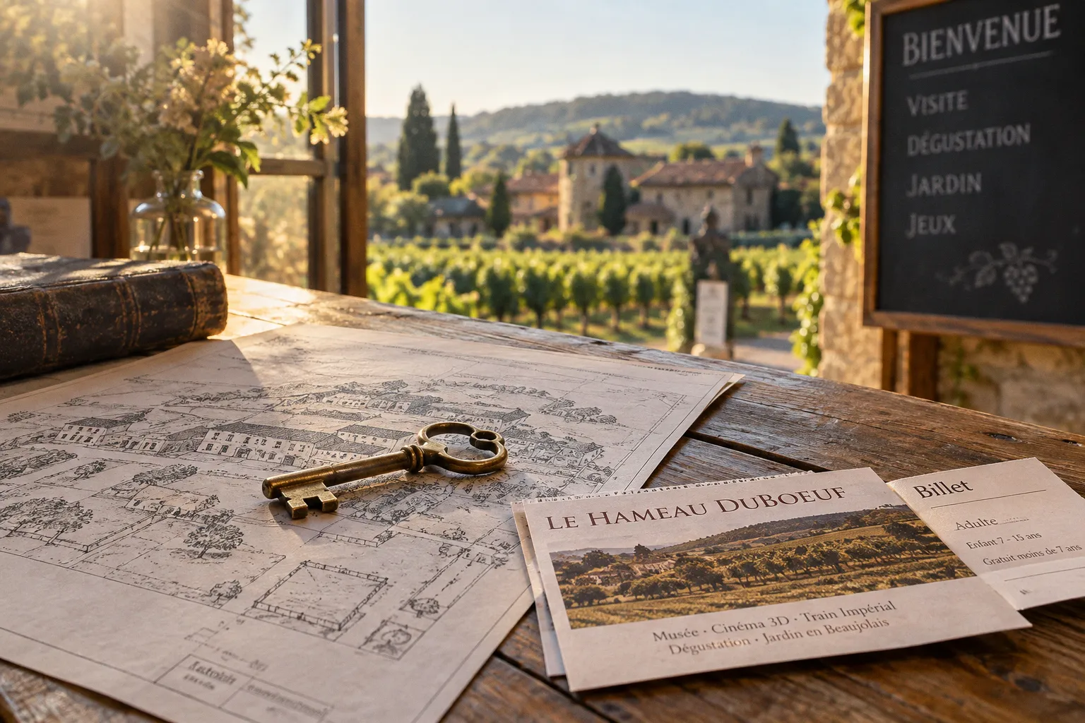 Le Hameau Duboeuf tickets: a step-by-step acquisition plan